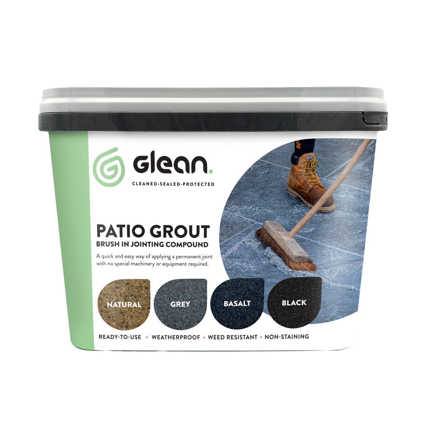 Patio Grout - Brush In Jointing Compound | GLEAN