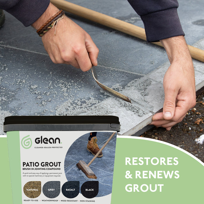 Patio Grout - Brush In Jointing Compound | GLEAN