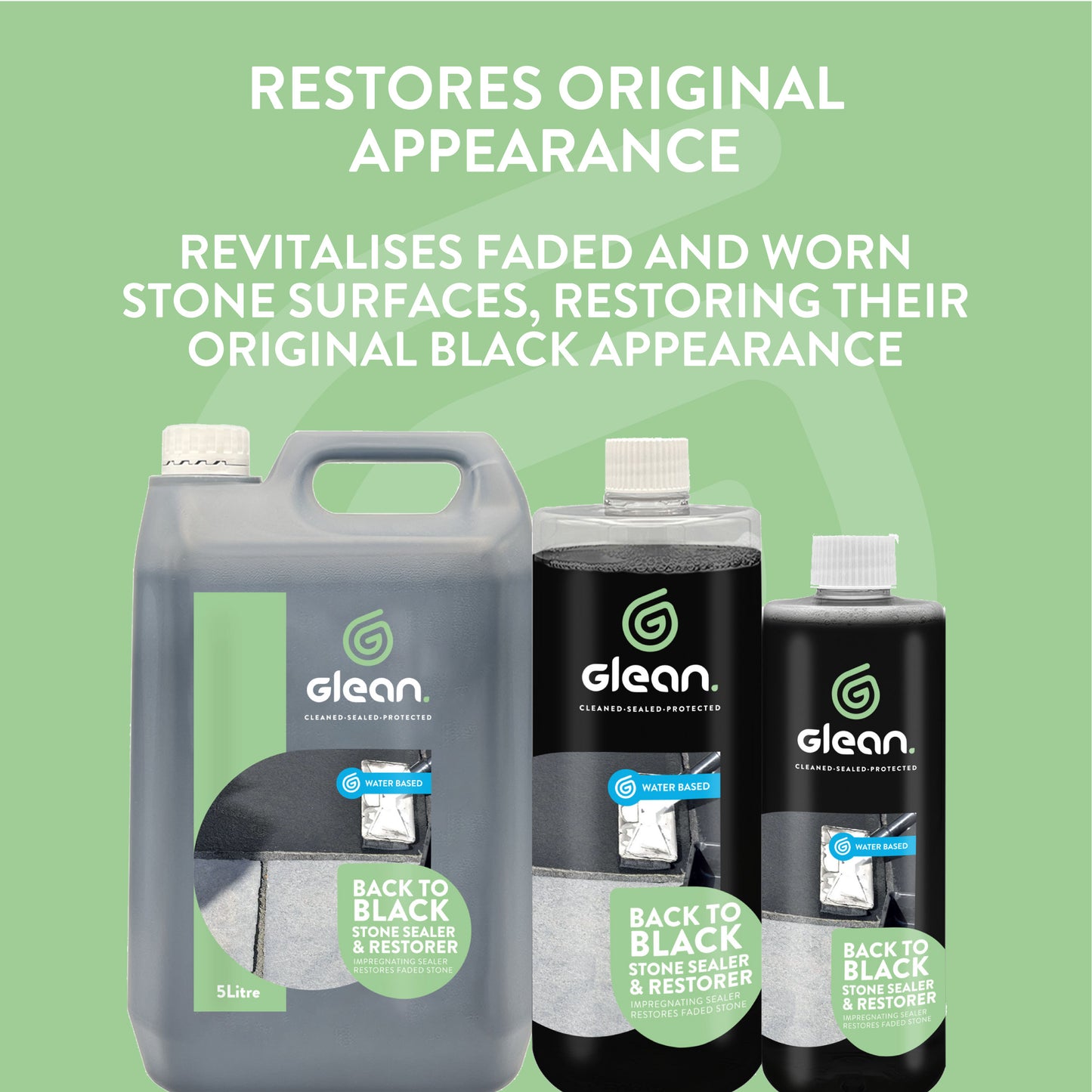 Black Stone Restorer & Sealer | GLEAN