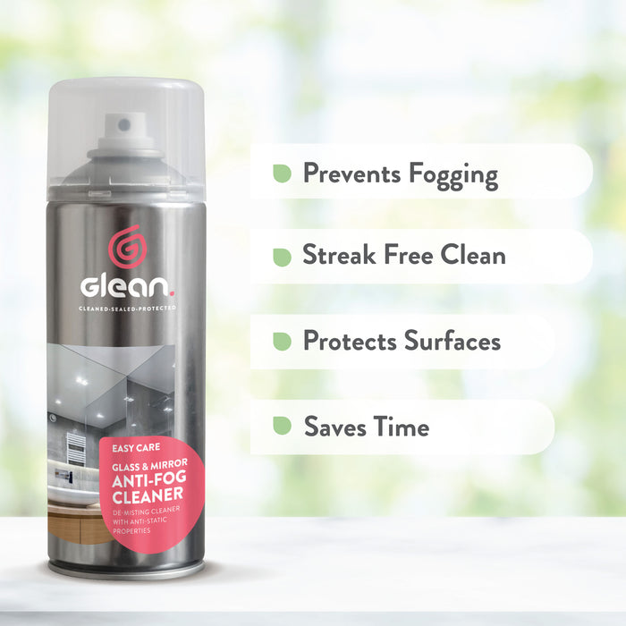 Glass & Mirror Anti-Fog Cleaner | GLEAN