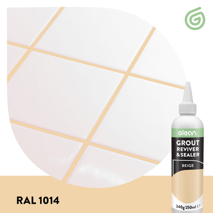 Grout Reviver & Sealer Kit | Various Colours