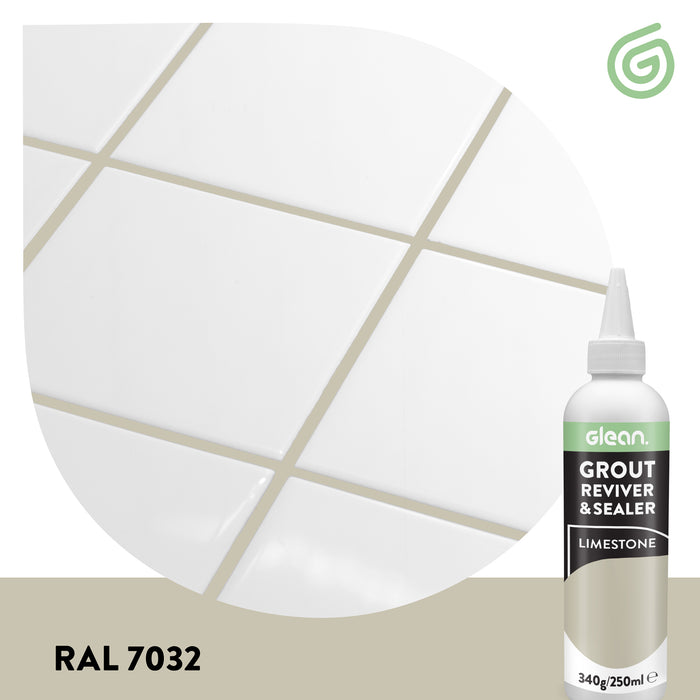 Grout Reviver & Sealer Kit | Various Colours