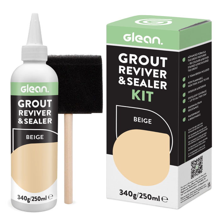 Grout Reviver & Sealer Kit | Various Colours