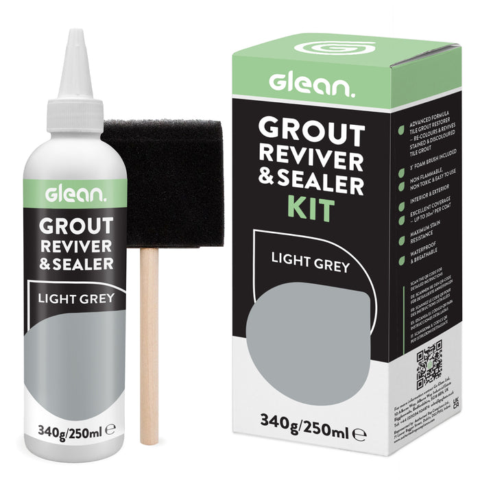 Grout Reviver & Sealer Kit | Various Colours