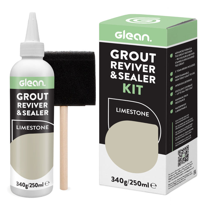 Grout Reviver & Sealer Kit | Various Colours