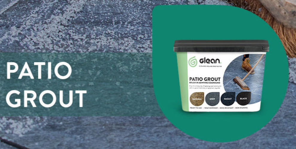 GLEAN Patio Grout Jointing Compound Calculator