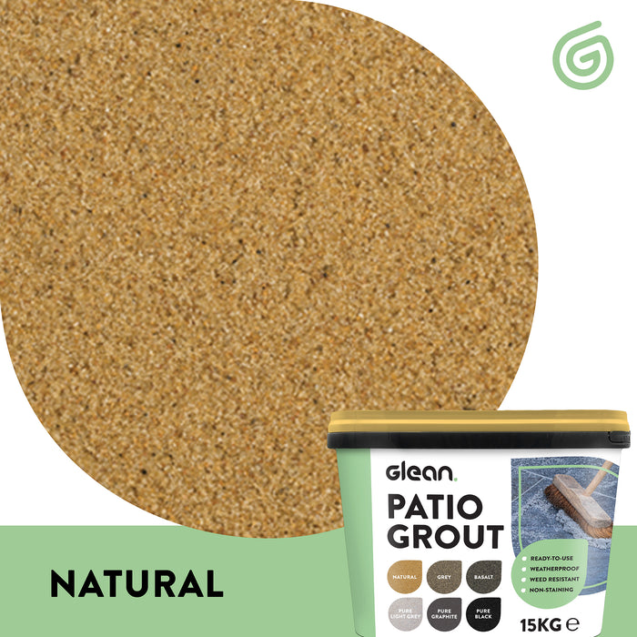 Patio Grout - Brush In Jointing Compound | GLEAN