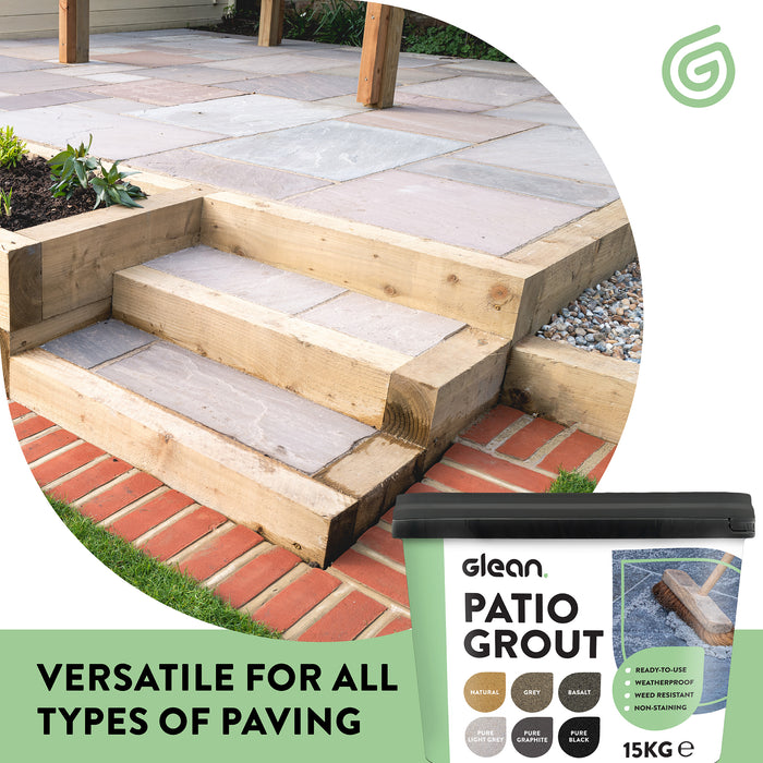 Patio Grout - Brush In Jointing Compound | GLEAN