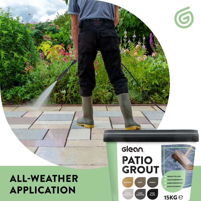 Patio Grout - Brush In Jointing Compound | GLEAN