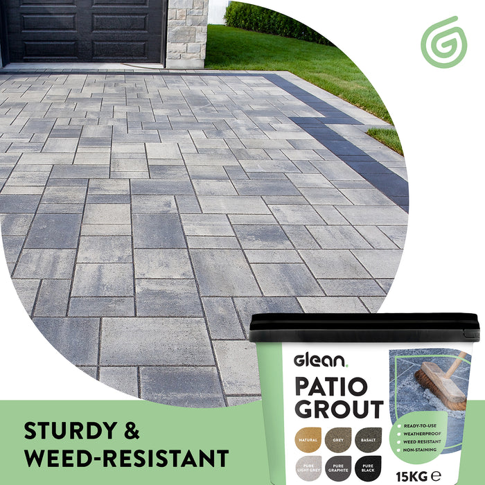 Patio Grout - Brush In Jointing Compound | GLEAN