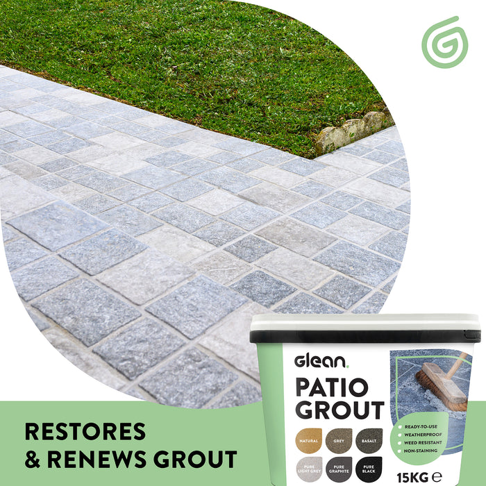 Patio Grout - Brush In Jointing Compound | GLEAN