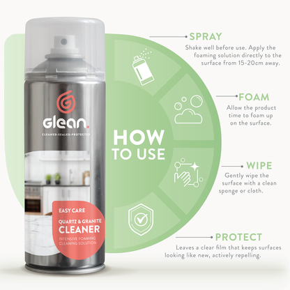 Foaming Quartz Granite Cleaner | GLEAN