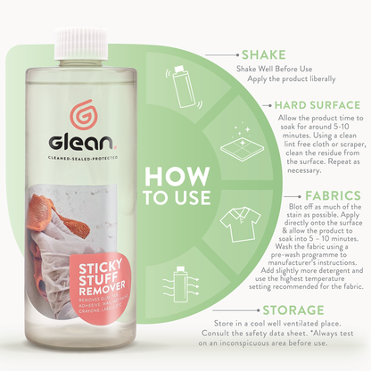 Sticky Stuff Remover Liquid | GLEAN